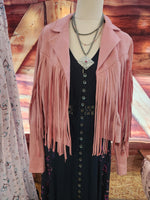 Pink western jacket
