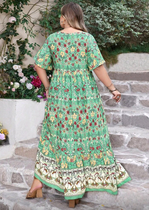 Plus size maxi dress