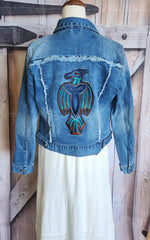 Blue denim jacket