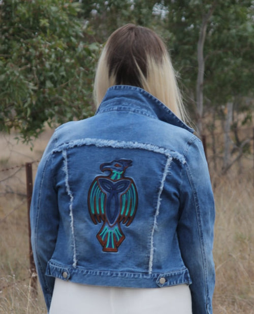 Blue denim jacket
