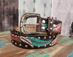 Cowgirl leather belt