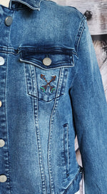 Blue denim jacket
