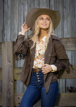 Howdy button down shirt